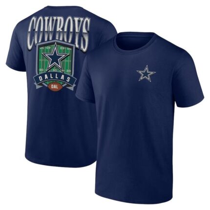Dallas Cowboys Full Range T Shirt -Navy- Fanatics